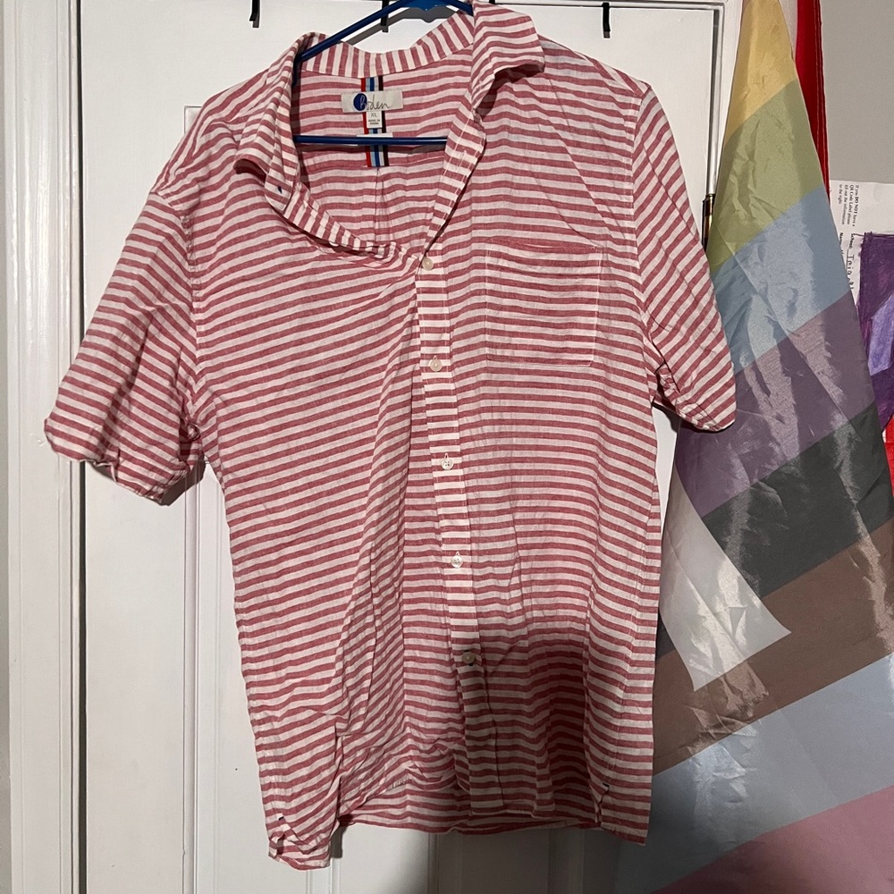 Boden XL Button Down Short Sleeve Shirt